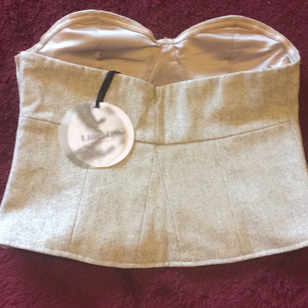 Line+Dot Tube Top - Picture 3 of 8